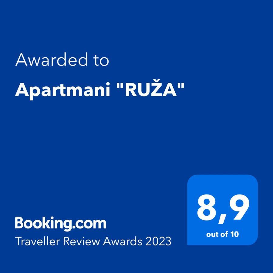 Apartmani "Ruza" Porat  Kültér fotó